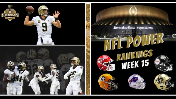 (COPY) 5 Power Rankings Week 15